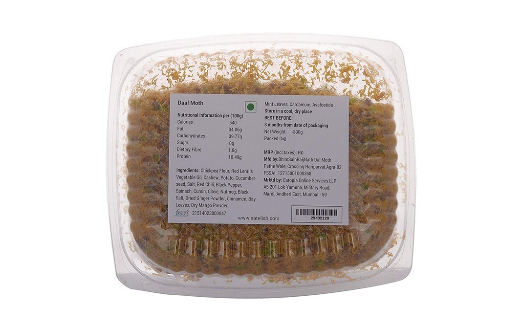 Eatelish Handpicked Agra Ka Daal Moth    Pack  300 grams